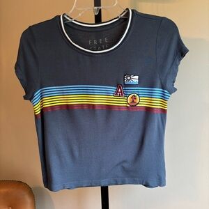 Free State Blue Graphic Tee